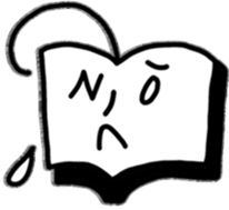 Book Man sticker #10109150