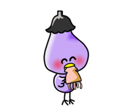 Mushroom-kun2(English version) sticker #10109199