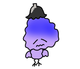 Mushroom-kun2(English version) sticker #10109211