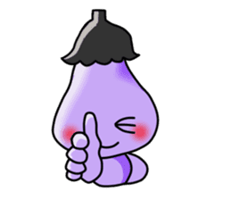Mushroom-kun2(English version) sticker #10109225