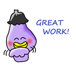 Mushroom-kun2(English version) sticker #10109230