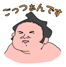 Alive even sumo wrestlers. sticker #10109530