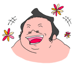 Alive even sumo wrestlers. sticker #10109533