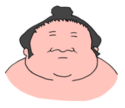 Alive even sumo wrestlers. sticker #10109536