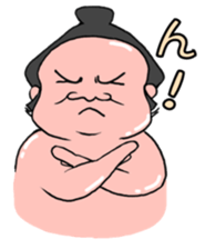 Alive even sumo wrestlers. sticker #10109537