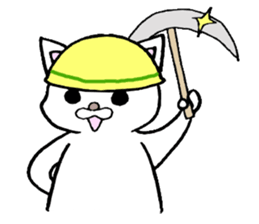 Nyanko everyday in the game Part2 sticker #10109648