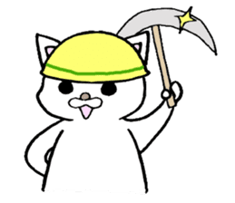 Nyanko everyday in the game Part2 sticker #10109648