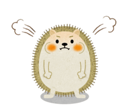 Hedgehog Haris 2 English sticker #10109937