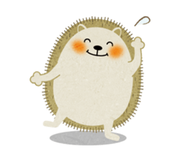Hedgehog Haris 2 English sticker #10109951
