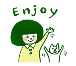 Nina's sticker <English> sticker #10110082