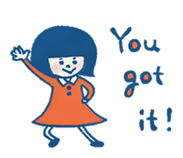 Nina's sticker <English> sticker #10110092