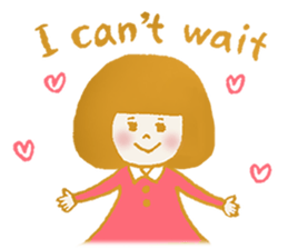 Nina's sticker <English> sticker #10110096