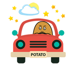 Potato King sticker #10110478