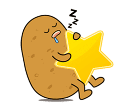 Potato King sticker #10110480