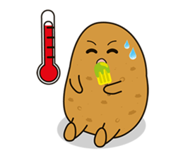 Potato King sticker #10110485