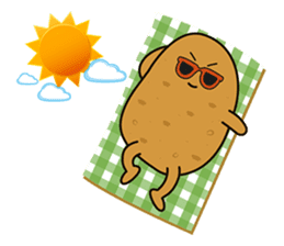 Potato King sticker #10110489