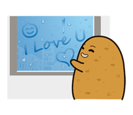 Potato King sticker #10110495