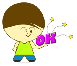 Mr. Sunny boy sticker #10110513