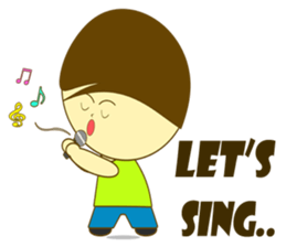 Mr. Sunny boy sticker #10110523