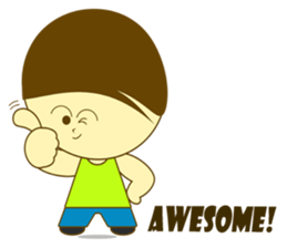 Mr. Sunny boy sticker #10110532