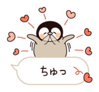 Relaxed penguin ( balloon ver. ) sticker #10110773