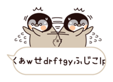 Relaxed penguin ( balloon ver. ) sticker #10110779