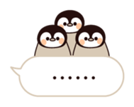 Relaxed penguin ( balloon ver. ) sticker #10110780