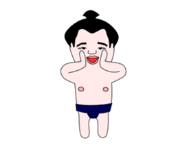 yuruyuru sumo wrestlers sticker #10110856