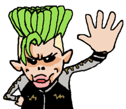 Chivalrous spirit 1 sticker #10111166