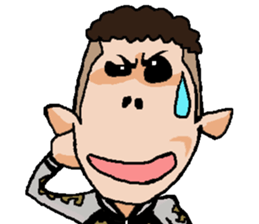 Chivalrous spirit 1 sticker #10111167