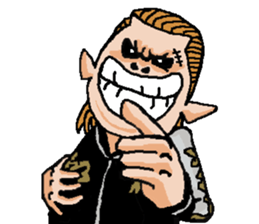 Chivalrous spirit 1 sticker #10111174