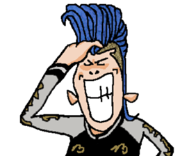 Chivalrous spirit 1 sticker #10111190