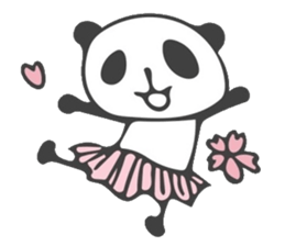 Spring with Panda sticker #10111394