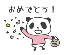 Spring with Panda sticker #10111410