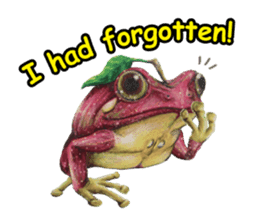 Frog-mates Stickers(English ver) sticker #10111857