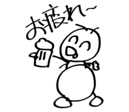 Japan cute ant sticker #10112206