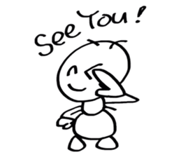 Japan cute ant sticker #10112231