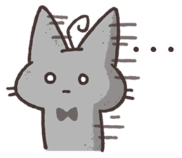 Tu Tu Cat sticker #10112384