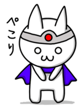 Adventure of brave cat sticker #10112617