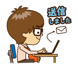 Every day of businessman sticker #10112840