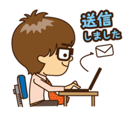 Every day of businessman sticker #10112840