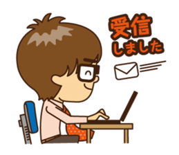 Every day of businessman sticker #10112841