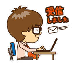 Every day of businessman sticker #10112841