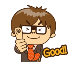 Every day of businessman sticker #10112844