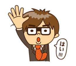 Every day of businessman sticker #10112851