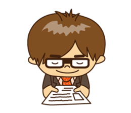 Every day of businessman sticker #10112852