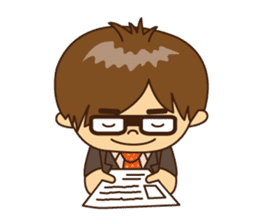 Every day of businessman sticker #10112852