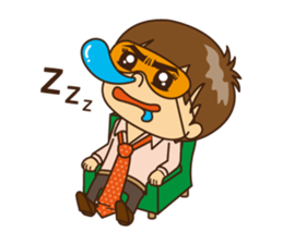 Every day of businessman sticker #10112855
