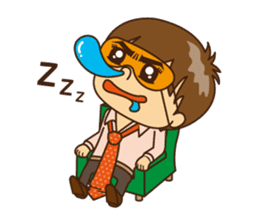 Every day of businessman sticker #10112855