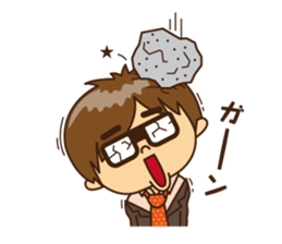 Every day of businessman sticker #10112857